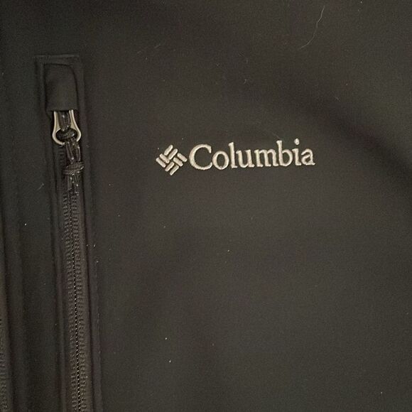 Columbia Black Ascender Softshell Jacket Mens Size 2XL WS2044 - Picture 9 of 10